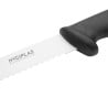 Black 25 cm Pastry Knife - Hygiplas - Fourniresto