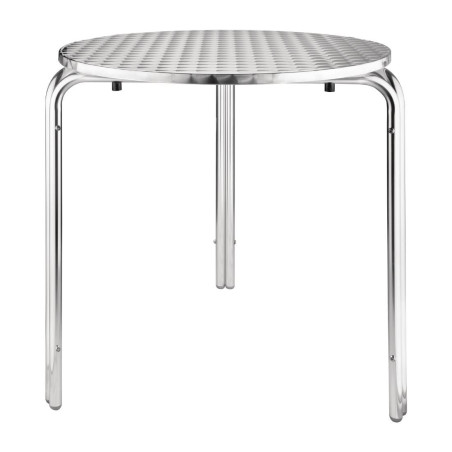 Table Bistro Ronde En enox - Ø 700 Mm - Bolero - Fourniresto