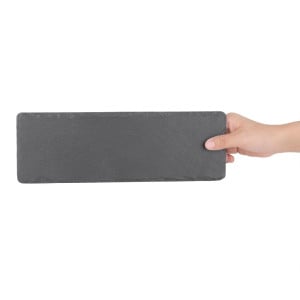 Natural Slate Presentation Platter 300 x 100 mm - Olympia - Fourniresto