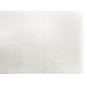 Serviette Cocktail Blanche 2 Plis 400 x 400 mm - Lot de 1500 - FourniResto - Fourniresto