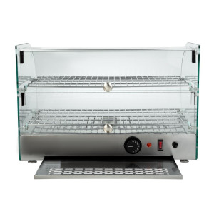 Buffalo 2 Tier Countertop Heated Display 45L - Fourniresto