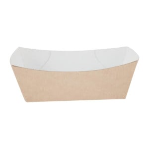 Petite Barquette Alimentaire en Kraft Compostable 87 x 124 mm - Lot de 500 - Colpac - Fourniresto