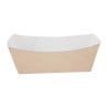 Petite Barquette Alimentaire en Kraft Compostable 87 x 124 mm - Lot de 500 - Colpac - Fourniresto