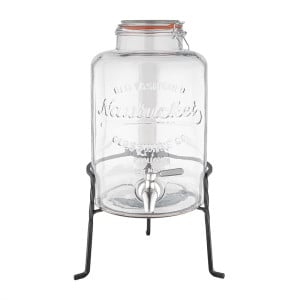 Wasserspender im Retro-Stil aus Glas mit 8,5 L Basis - Olympia - Fourniresto