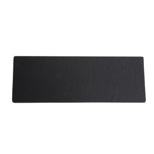 Slate Plate for Bamboo Tray 280 x 100 mm - Set of 2 - Olympia - Fourniresto