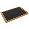 Schieferteller für Tablett 280 x 100 mm - 2er-Pack - Olympia - Fourniresto