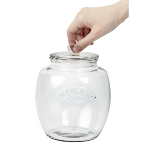 Glas-Kilner-Glas mit Deckel 2 L - FourniResto - Fourniresto