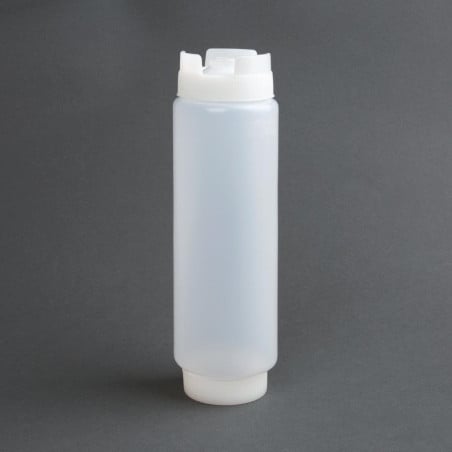 Polypropylene 455 ml Soft Sauce Dispenser - Vogue - Fourniresto