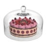 Glass Cake Cloche Ø 285 mm - Olympia - Fourniresto