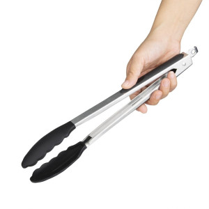 Silicone Tongs 300 mm - Vogue - Fourniresto