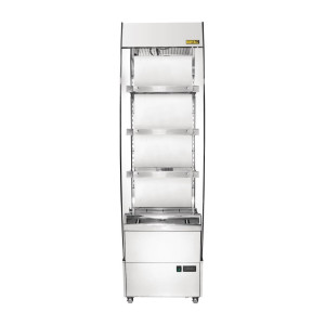 Heated Slim 220L Self-Service Display Case - Buffalo - Fourniresto