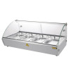 Vitrine Libre Service Chauffante Slim 220L - Buffalo - Fourniresto