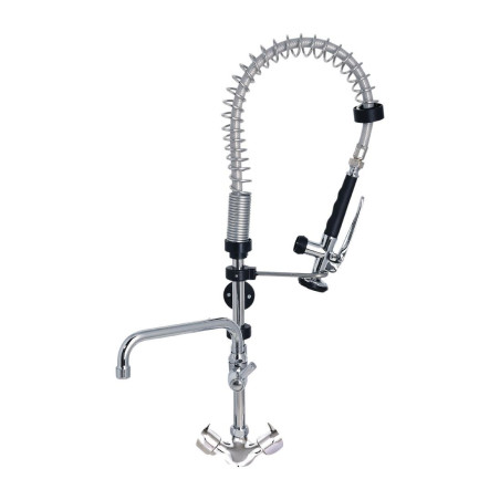 Handbrause mit Wasserentnahme Kleines Modell Einloch mit Schwanenhals - Gastro M - Fourniresto