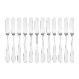 Buckingham 164 mm Butter Knife - Set of 12 - Olympia - Fourniresto