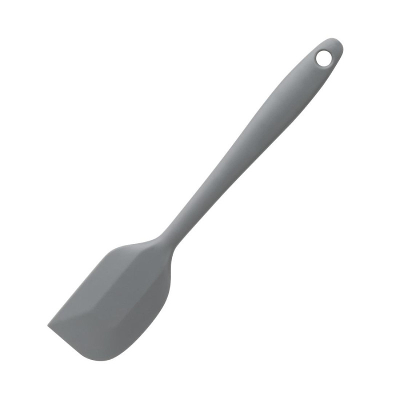 Mini Spatule Maryse Grise en Silicone Résistant à la chaleur 205mm - Vogue - Fourniresto