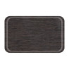 Rundes Melamin-Tablett Wenge Euronorm GN1/1 - Roltex - Fourniresto