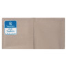 Compostable Kraft 2-ply Breakfast Napkins 25x25 - Pack of 2000 - FourniResto - Fourniresto