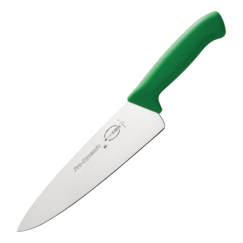 Kochmesser Pro Dynamic HACCP Grün - 215mm - Dick