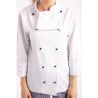 Kochjacke Unisex Chicago Langarm Weiß Größe XL - Whites Chefs Clothing - Fourniresto