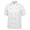 Kochjacke Unisex Chicago Kurzarm Weiß Größe S - Whites Chefs Clothing - Fourniresto