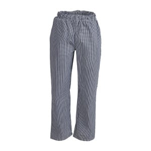 Pantalon De Cuisine Mixte Vegas Petits Carreaux Noirs Et Blancs Taille L - Whites Chefs Clothing - Fourniresto