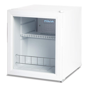 Vitrine Réfrigérée Positive De Comptoir Blanche Série C - 46L - Polar - Fourniresto