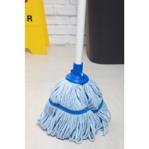 Bio Fresh Blue Mop Head - Jantex - Fourniresto