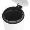 White Pedal Bin - 5L - Bolero