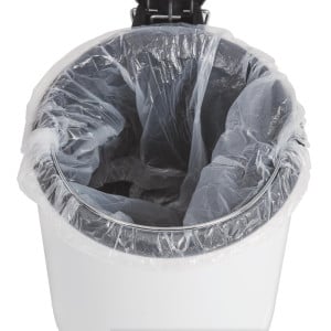 White Pedal Bin - 5L - Bolero