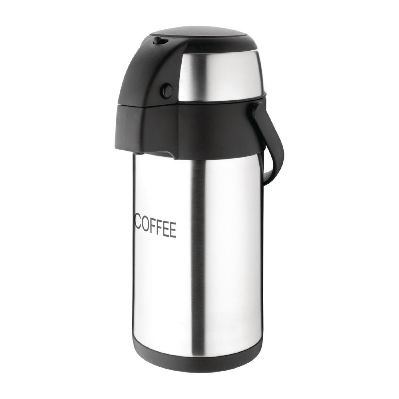 Stainless Steel Coffee Pump Jug - 3L - Olympia