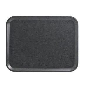 Smooth Laminate Capri Anthracite Tray 430mm - Cambro - Fourniresto