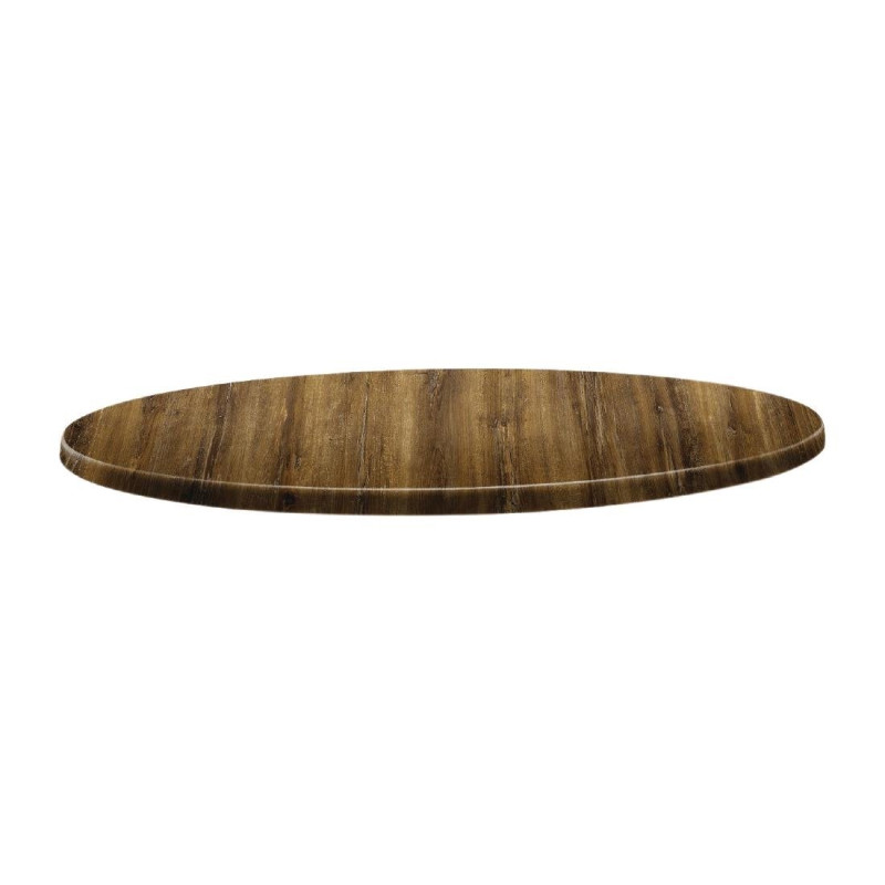 Plateau De Table Rond Classic Line Atacama Cherry - Ø 600mm  - Topalit