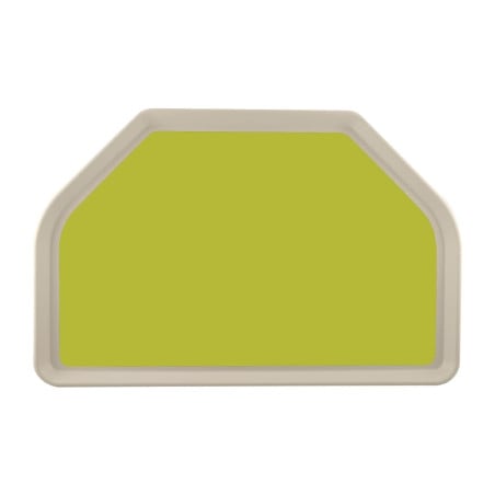 Tray in Trapezoid Polyester GN 500x325mm Green - Roltex - Fourniresto