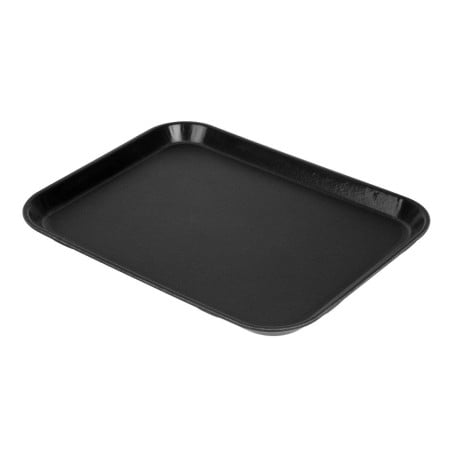 Plateau Rectangulaire Antidérapant en Fibre de Verre EpicTread Noir 350mm - Cambro - Fourniresto