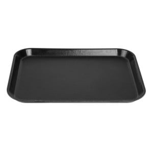 Rechteckiges rutschfestes Tablett aus Glasfaser EpicTread Schwarz 350mm - Cambro - Fourniresto