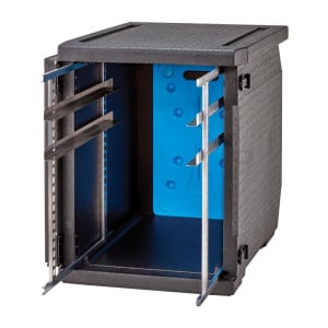 Front Loading EPP Container with Adjustable Slides - 155 L - Cambro