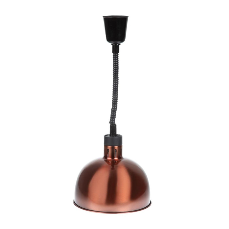 Retractable Dome Steel-Copper Heating Lamp - Buffalo