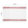 Linen Glass Cloths - Red - L 762 X 508 mm - Vogue