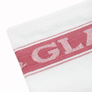 Linen Glass Cloths - Red - L 762 X 508 mm - Vogue