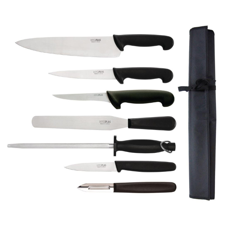 Set of Knives for Beginners with 265mm Chef's Knife - Hygiplas