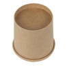 Recycelbare mikrowellengeeignete Kraft-Suppenschalen 350ml - Packung mit 500 - Colpac