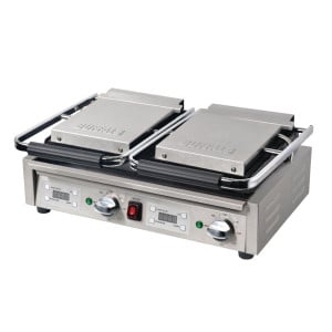 Doppel-Kontaktgrill mit Rillen/Rillen-230V