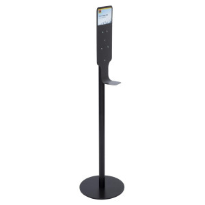 Black Hygiene Station with Autofoam Dispenser Stand - Rubbermaid