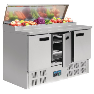 Kühlvorbereitungstheke für Pizzen und Salate Serie G - 390L Polar - Fourniresto