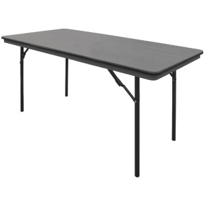 Table Rectangulaire Pliante Grise En Abs - 1520Mm - Bolero - Fourniresto