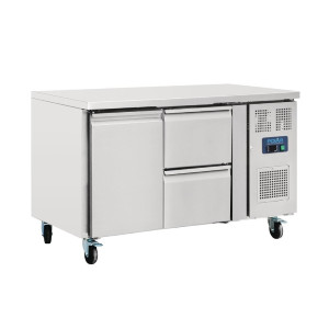 Refrigerated Table 1 Door 2 Drawers - 228 L - Polar - Fourniresto