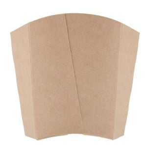 Etuis à frites moyens kraft compostables - Lot  de 1000 - Colpac - Fourniresto