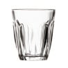 Glasbecher aus gehärtetem Glas 200 ml - Set mit 12 Stück - Olympia