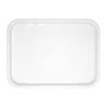 Plateau Fast Food En Plastique  Blanc 345 X 265Mm - Olympia KRISTALLON - Fourniresto