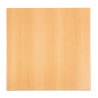 Square Beech Effect Table Top - 700mm - Bolero